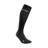 infrared recovery socks, tall, black/black, women, IV