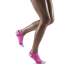 CEP ultralight no show socks**, pink/dark red, women, IV