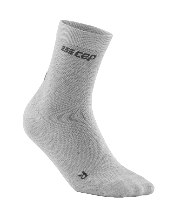 CEP Allday Recovery Mid Cut Socks in light grey für Männer