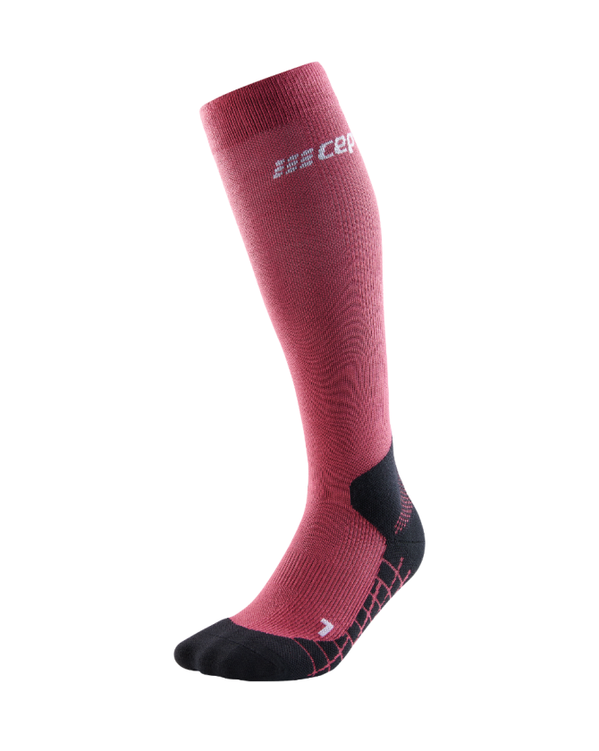 CEP Light Merino Socks Hiking Tall in berry für Frauen