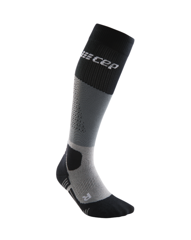 CEP Max Cushion Socks Hiking Tall in grey/black für Frauen