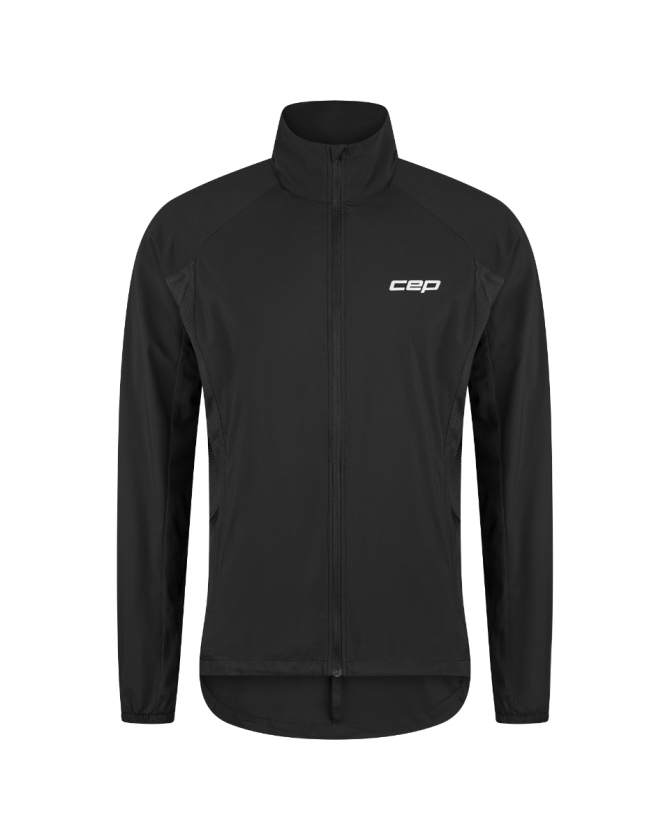 CEP run windbreaker in schwarz für Männer