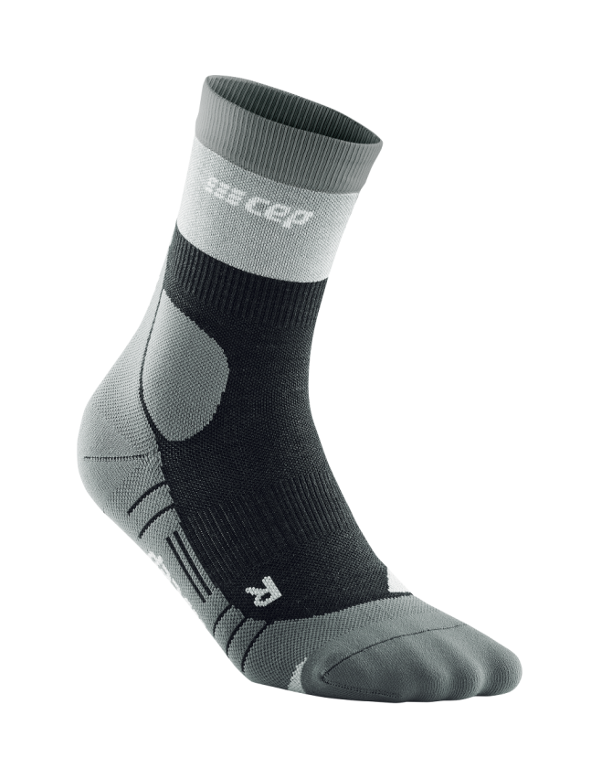 CEP Hiking Light Merino Mid Cut Socks in stonegrey/grey für Frauen