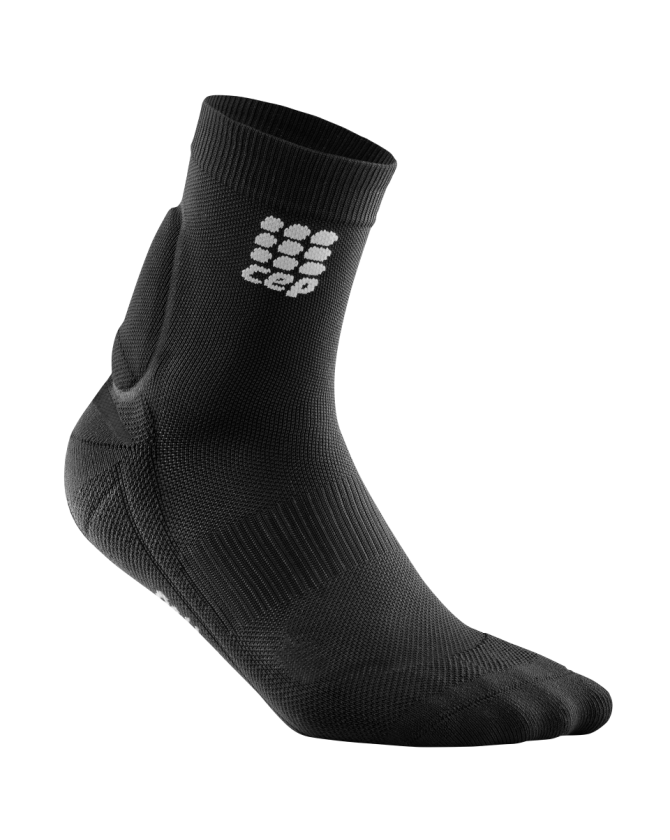 CEP Achilles Support Short Socks in schwarz für Frauen