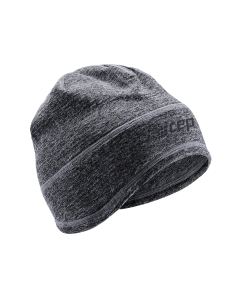 CEP Winter Run Beanie in black/melange für Frauen und Männer
