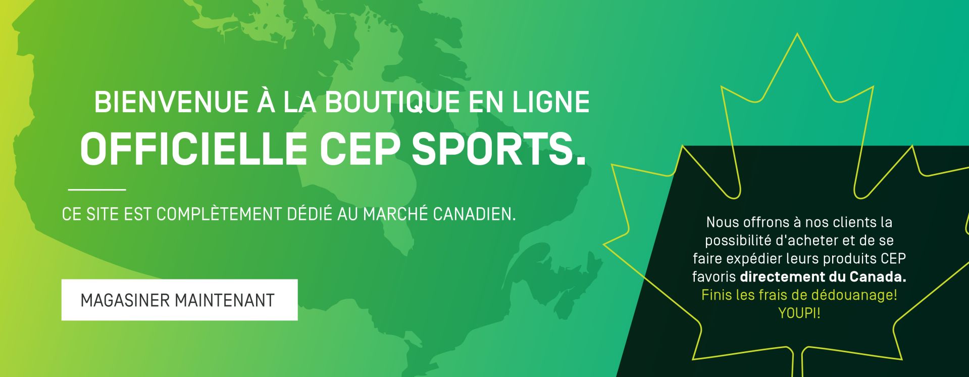 CEP boutique en ligne